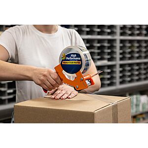 $14.10 Amazon FS PRIME Duck HP260 High Performance Packing Tape Refills, 6 Rolls | Heavy Duty, E-Commerce Shipping, Warehouses, Tear-Resistant,