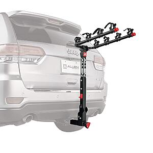 Allen Sports Deluxe+ Locking Quick Release 4-Bike Carrier for 2 in. Hitch, Model 840QR, Black $144