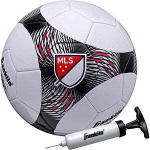 [Prime] Franklin Sports MLS Pro Vent Size 3 Soccer Ball w/ Air Pump $9.77 + Free Shipping