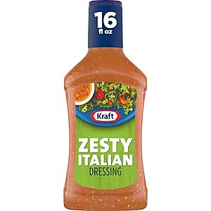 [SnS, AC] $1.40* | Kraft Salad Dressing (Zesty Italian) at Amazon