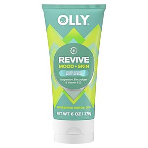 [SnS, AC] $2.61 | 6-Oz OLLY Revive Mood and Skin Vitamin-Infused Body Scrub (Neroli Dew) at Amazon
