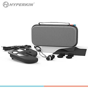 Hyperkin Travel Kit Accessories Bundle w/ Hard Carrying Case for Nintendo Switch 2 $10.38 + Free Shipping w/ Prime or on orders over $35