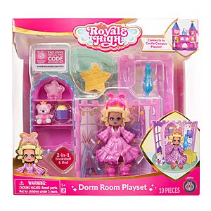 Royale High Dorm Room Playset w/ Doll & 5 Accessories $6.10 + Free Shipping w/ Prime or on orders over $35