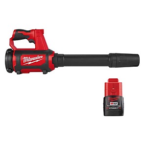 Milwaukee M12 12V Lithium-Ion Cordless Compact Spot Blower with 2.0 Ah Compact Battery Pack $99.9