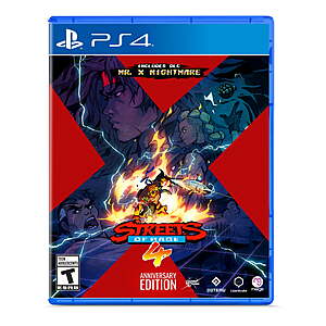 Streets of Rage 4 - Anniversary Edition - PlayStation 4 $19.98
