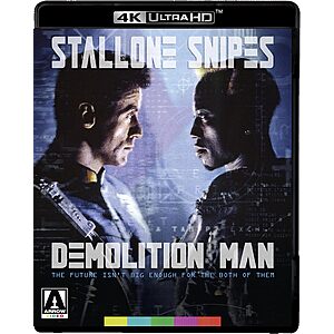 Demolition Man (Special Edition) [4K Ultra HD] Arrow Edition $25 Amazon.com