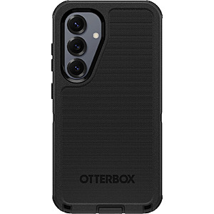 OtterBox Defender Pro Series Case for Samsung Galaxy S25+, Black + Free Shipping $11.59