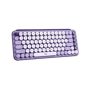 Logitech POP Keys Mechanical Wireless Keyboard w/ Customizable Emoji Keys (Cosmos) $48 + Free Shipping