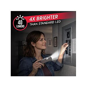 $15 FS PRIME WOOT: Energizer Weatheready Rechargeable, Plug-in Rechargeable LED Light, Automatic Turn-On Emergency Flashlight, 3 Count