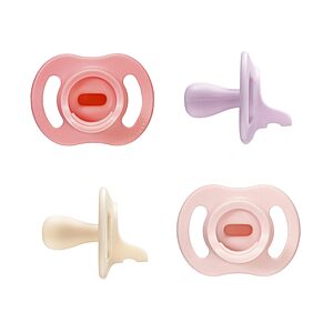 Tommee Tippee Ultra-Light StayPut Pacifier 0-6m (4 Pack) $7.80 + Free S&H w/ Prime or $35+