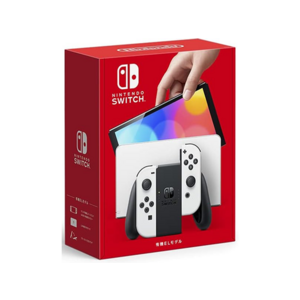 New Open Box Nintendo Switch OLED 64GB White International Model + Free Shipping w/ Prime $241.53