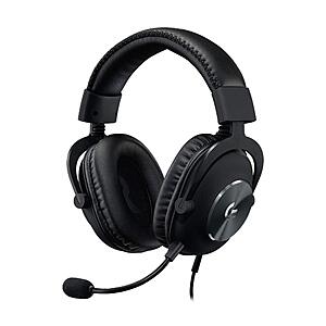 Logitech G Pro X Wired Gaming Headset Black $58.43 + Free S&H at Amazon