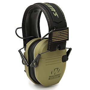 Walker's Razor Slim Patriot Series Muffs - Olive Drab Green $21 + Free S&H w/ Prime or $35+