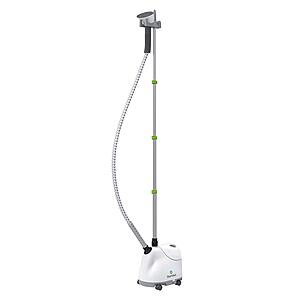 $32.99: Steamfast SF-407 Canister Fabric Steamer With Telescopic Pole and Fabric Brush White at Amazon