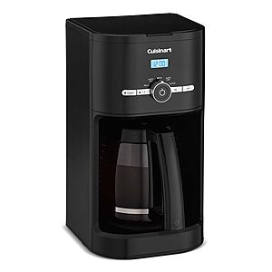 Cuisinart Classic 12-Cup Programmable Coffeemaker, Black $56.97 + Free S&H at Amazon