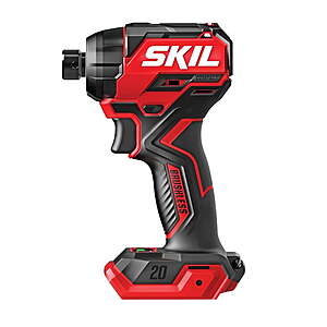 Tool only, Skil PWRCORE 20 Brushless Sub-Compact Lithium-Ion 1/4 in. Cordless Impact Driver, $26.32, Walmart