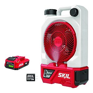 +11% Menard's rebate, SKIL 20-Volt Cordless 7" Misting Fan Kit, $74.99