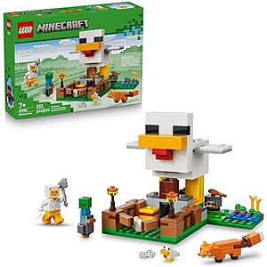 $15.99* | 233-Piece LEGO Minecraft - Chicken Farm (21585, 2026) at Amazon
