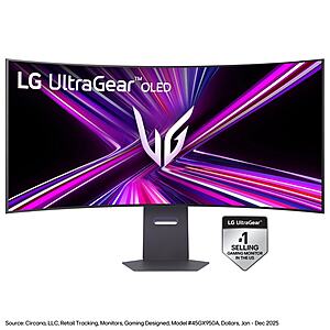 [LG Partner Store] 45" UltraGear evo OLED 5K2K WUHD 165Hz / WFHD Dual Mode 330Hz Gaming Monitor $1170 + Free Shipping