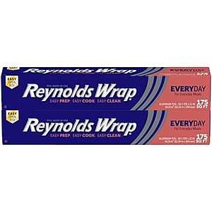 [SnS, AC] $13.49* | 2-pk 175-sq-ft Reynolds Wrap Aluminum Foil Pack at Amazon