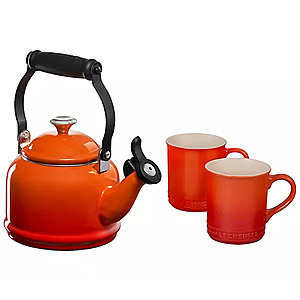 Le Creuset Demi Kettle and 2-Count Mug (4 Colors) $79.96 + Free Shipping
