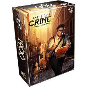 [Prime] Chronicles of Crime Millennium 1900 Cooperative Detective Mystery Board Game $19.73 + Free Shipping