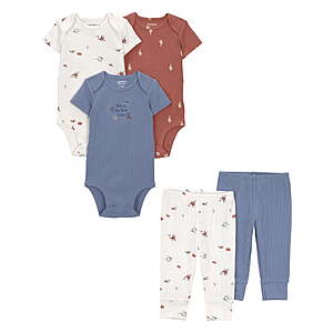 Carter's Child of Mine Baby Outfit Set, 5-Piece, Sizes Preemie-24 Months $2.56