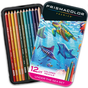 Prismacolor Premier Colored Pencils, Soft Core, Under the Sea Set, 12 Count - Walmart $1.85