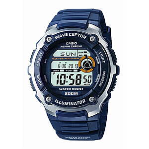 Casio Waveceptor Men's Atomic Digital Sports Watch WV200A-2A $24.46