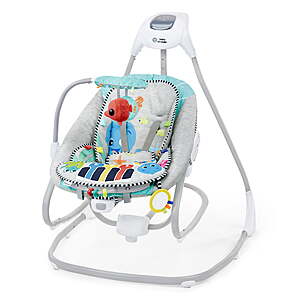 Baby Einstein Ocean Explorers Kick to It 4-in-1 Musical Swing & Rocker w/ Removable Piano $80.00 + Free Shipping w/ Walmart+ or on $35+