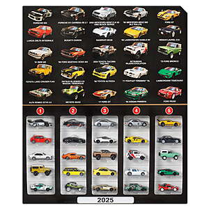 Hot Wheels Boulevard 25-Car Factory Set  25 Premium Die-Cast 1:64 Scale Cars [Walmart Exclusive] $22.08 + Free S&H w/ Walmart+ or on $35+