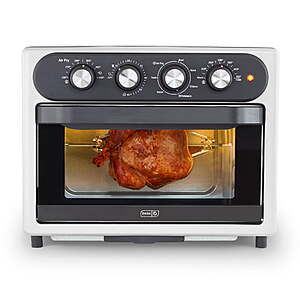 Dash Chef Series 23L Stainless Steel 7-in-1 Convection Air Fryer Oven w/ Non-Stick Fry Basket, Baking Pan & Rack $63.00 + Free Shipping w/ Walmart+ or on $35+