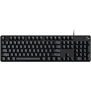 $34.18* | Logitech G413 SE Wired Backlit Mechanical Gaming Keyboard (Black) at Amazon