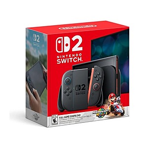 Woot! App: $395 | Nintendo Switch 2 Console + Mario Kart World Bundle (Grade A Refurbished) at Woot!
