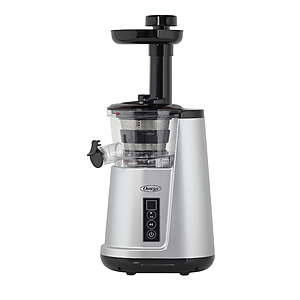 Omega Cold Press 365 Compact Masticating Vertical Juicer, 120W Low-Speed 3-Stage Auger $44.97 + Free Shipping