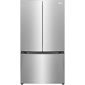 Frigidaire - 35 in. Wide 20 Cu. Ft. Counter Depth French Door Refrigerator with Internal Water Dispenser - Fingerprint-Resistant Stainless Steel Look $1599 Bestbuy.com