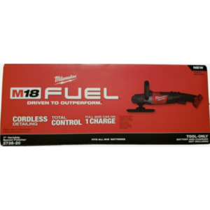 Milwaukee M18 Fuel 7 inch Variable Speed Polisher 18-Volt 2738-20 Lithium-Ion Brushless Cordless (Tool-Only) $177.84