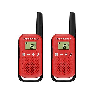 Woot! App $13.25: (NEW) 2-PACK Motorola T110 Talkabout Radios, 16 Mile Range