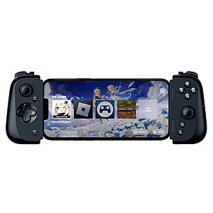 Woot! App $23.39: Razer Kishi V2 Mobile Gaming Controller for iPhone (Lightning, Black/White)