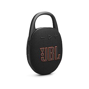 Woot! App: $38.96 | JBL Clip 5 Waterproof & Dustproof Bluetooth Speaker at Woot!