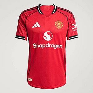 adidas Adult Manchester United 2025 Authentic Red Home Jersey $65.97