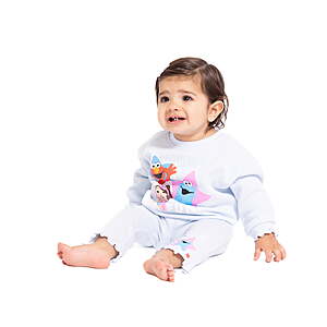 Ms. Rachel x Sesame Street Baby Girls Graphic Sweatshirt and Leggings Set, 2-Piece $2.4