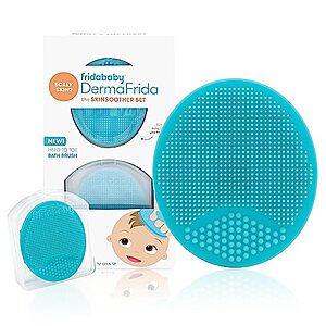 2-Pk Frida Baby DermaFrida SkinSoother Baby Bath Brush $1.75