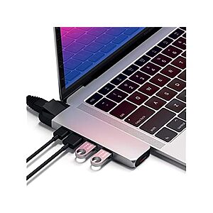 Woot! App $19.49: Satechi USB-C Pro Hub Adapter with 4K HDMI, Ethernet & PD Charging