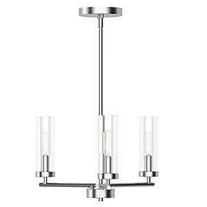 Better Homes & Gardens 16" 3-Light Chandelier (Brushed Nickel) $11.20 + Free Shipping w/ Walmart+ or on $35+