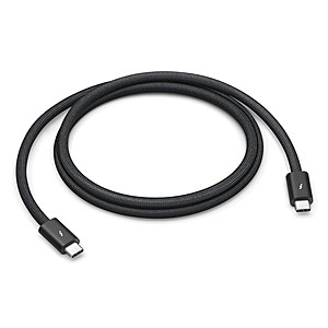 Woot! App $28.85: (NEW) Apple Thunderbolt 4 (USB‑C) Pro Cable (1m)