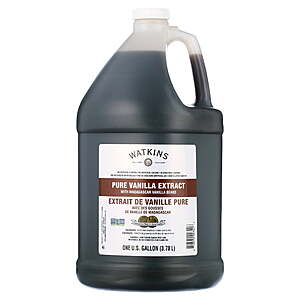 1-Gallon Watkins Pure Vanilla Extract w/ Madagascar Vanilla Beans $41.27 + Free Shipping