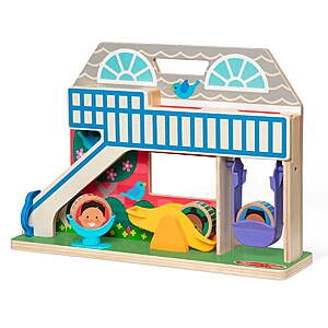 Melissa & Doug GO Tots Wooden Schoolyard Tumble with 4 Disks $10.49 + Free S&H w/ Walmart+ or on $35+