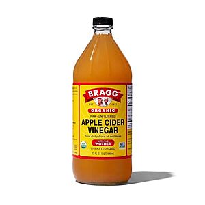 $4.64* | 32-Oz Bragg Organic Raw Apple Cider Vinegar at Amazon