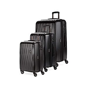 Woot! App: $109.19 | SwissGear 7272 Energie Hardside Black/Black, 3-Piece Set (19/24/27) at Woot!